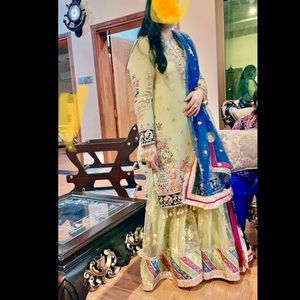 Shalwar kameez by Anaya Kiran Chaudhry